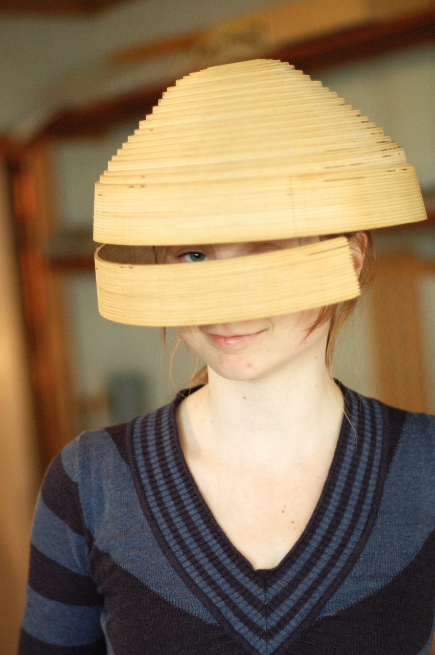 Marjolein met Spiraal Hoed